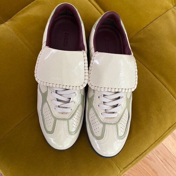 ALOHAS Cream and Burgundy Athletic Shoes - Picture 4 of 6